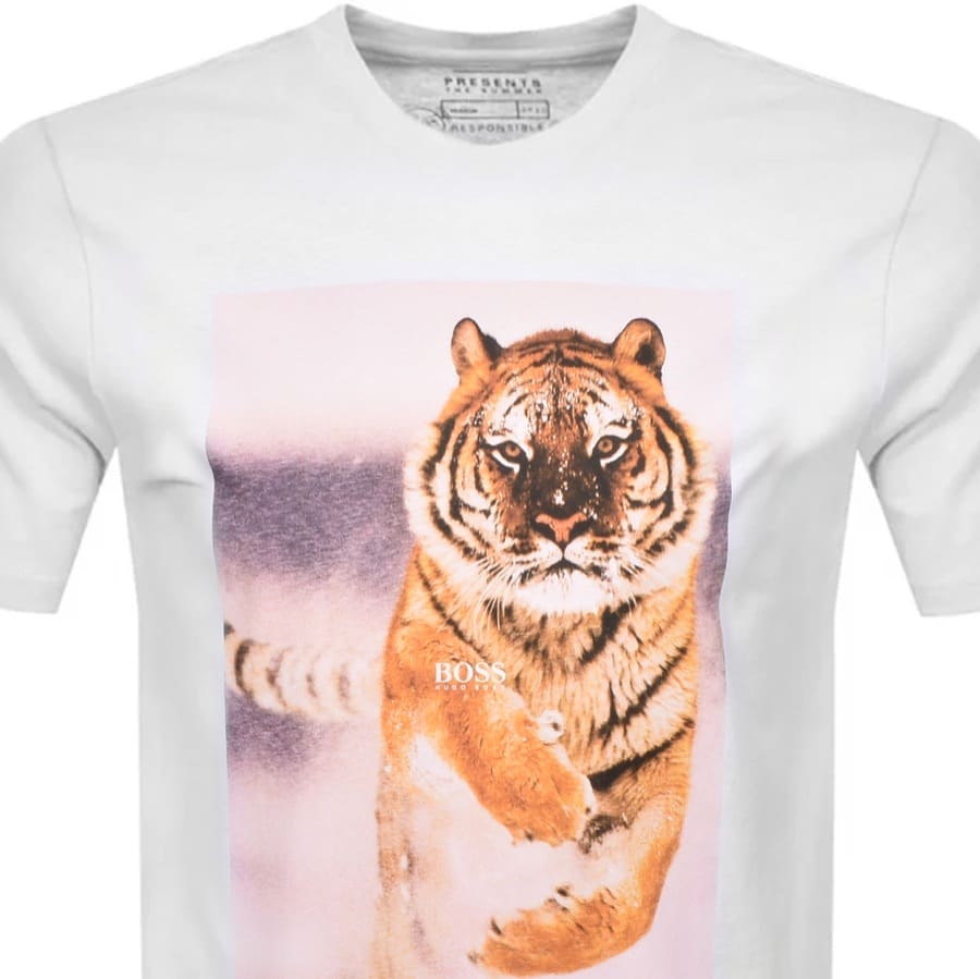 Alternative Image for ProductBOSS Tomio 4 T Shirt White2